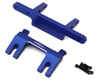 Image 1 for Treal Hobby Axial SCX24 Aluminum Rear Bumper Mount (Blue)