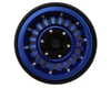 Image 2 for Treal Hobby Type C 1.0" Brass Beadlock Crawler Wheels (Blue) (4) (27.3g)