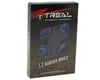 Image 6 for Treal Hobby Type C 1.0" Brass Beadlock Crawler Wheels (Blue) (4) (27.3g)