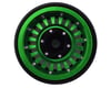 Image 2 for Treal Hobby Type C 1.0" Brass Beadlock Crawler Wheels (Green) (4) (27.3g)