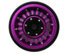 Image 2 for Treal Hobby Type C 1.0" Brass Beadlock Crawler Wheels (Purple) (4) (27.3g)
