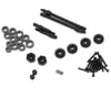 Image 2 for Treal Hobby Axial SCX24 Aluminum Rear Portal Axle Upgrade Kit (Black)
