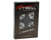 Image 4 for Treal Hobby Type E 1.0" 6-Slot Beadlock Wheels (Silver) (4) (21.9g)