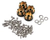 Image 3 for Treal Hobby Type C 1.0" 4-Slot Brass Beadlock Wheels (Bronze) (4) (50g)