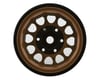Image 2 for Treal Hobby Type I 1.0" Classic 12-Spoke Beadlock Wheels (Bronze) (4) (27.2g)