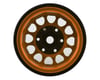 Image 2 for Treal Hobby Type I 1.0" Classic 12-Spoke Beadlock Wheels (Orange) (4) (27.2g)