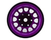 Image 2 for Treal Hobby Type I 1.0" Classic 12-Spoke Beadlock Wheels (Purple) (4) (27.2g)