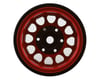 Image 2 for Treal Hobby Type I 1.0" Classic 12-Spoke Beadlock Wheels (Red) (4) (27.2g)