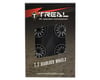 Image 4 for Treal Hobby Type I 1.0" Classic 12-Spoke Beadlock Wheels (Grey) (4) (27.2g)