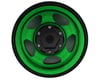 Image 2 for Treal Hobby Type B 1.0" 5-Spoke Beadlock Wheels (Black/Green) (4) (22.4g)