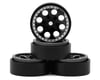 Image 1 for Treal Hobby 1.0" 8-Hole Beadlock Wheels (Black) (4) (22g)
