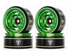 Related: Treal Hobby Type H 1.0" Aluminum 6-Slot Beadlock Wheels (Green) (4) (28.4g)