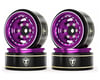 Related: Treal Hobby Type H 1.0" Aluminum 6-Slot Beadlock Wheels (Purple) (4) (28.4g)