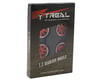 Image 4 for Treal Hobby 1.0" 8-Hole Beadlock Wheels (Red) (4) (22g)
