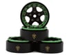 Related: Treal Hobby Classic 5-Star 1.0" Beadlock Wheels (Green/Black) (4) (22.4g)
