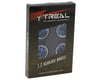 Image 3 for Treal Hobby 1.0" 8-Hole Beadlock Wheels (Blue) (4) (22g)