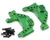 Image 1 for Treal Hobby SCX6 Aluminum Front Shock Towers (Green) w/Panhard