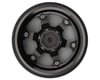 Image 2 for Treal Hobby Type A 2.9" 6-Spoke Slotted Beadlock Aluminum Wheels (Titanium) (2)