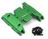 Image 1 for Treal Hobby SCX6 Aluminum Center Skid Plate (Green)