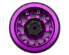 Image 2 for Treal Hobby Type B 2.9" 10-Hole Honeycomb Beadlock Wheels (Purple) (2) (237g)
