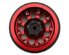 Image 2 for Treal Hobby Type B 2.9" 10-Hole Honeycomb Beadlock Wheels (Red) (2) (237g)