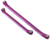 Image 1 for Treal Hobby SCX6 Aluminum Steering Links (Purple)