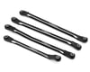 Image 1 for Treal Hobby SCX6 Aluminum Upper Links Set (Black) (Std Length) (4)