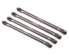 Image 1 for Treal Hobby SCX6 Aluminum Lower Links Set (Titanium) (Std Length) (4)