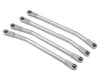 Related: Treal Hobby SCX6 Aluminum High Clearance Link Set (Silver) (4)