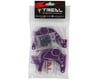 Image 2 for Treal Hobby SCX6 Aluminum Front Shock Towers (Purple) (2) w/Panhard