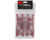 Image 2 for Treal Hobby Aluminum Front Suspension Arms for Traxxas Sledge (Red) (2)