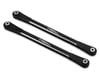 Image 1 for Treal Hobby Aluminum Front Steering Links for Traxxas Sledge (Black) (2)