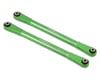 Image 1 for Treal Hobby Aluminum Front Suspension Camber Links for Traxxas Sledge (Green) (2)