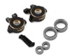 Image 1 for Treal Hobby Brass Front Steering Knuckles for Traxxas TRX-4M (Black) (2) (9.7g)