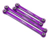 Image 1 for Treal Hobby TRX-4M Aluminum Upper Suspension Links (Purple) (4)