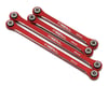 Image 1 for Treal Hobby TRX-4M Aluminum Upper Suspension Links (Red) (4)