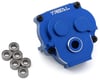 Image 1 for Treal Hobby TRX-4M Aluminum Transmission Gearbox Housing (Blue)