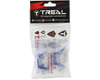 Image 2 for Treal Hobby Aluminum Shock Mounts Set for Traxxas TRX-4M (Blue)