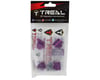 Image 2 for Treal Hobby Aluminum Shock Mounts Set for Traxxas TRX-4M (Purple)