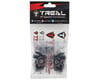 Image 2 for Treal Hobby Traxxas TRX-4 Brass Steering Knuckles Portal Covers (Black) (2)