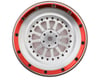 Image 2 for Treal Hobby Type A Aluminum Beadlock Wheels for Traxxas® UDR® (Silver/Red) (2)