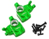 Image 1 for Treal Hobby Axial UTB18 Aluminum Front Steering Knuckles (Green)