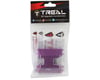 Image 2 for Treal Hobby Axial UTB18 Aluminum Chassis Skid Plate (Purple)