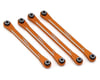Image 1 for Treal Hobby Axial UTB18 Aluminum Upper Chassis 4-Link Upgrade Set (Orange)
