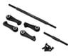 Image 1 for Treal Hobby Axial UTB18 Adjustable Steering Links Tie Rod Set (Black)