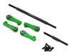 Image 1 for Treal Hobby Axial UTB18 Adjustable Steering Link Tie Rod Set (Green)