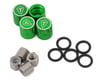 Image 1 for Treal Hobby 1.9" Scale 4mm Wheel Center Caps (Green) (4)