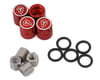 Image 1 for Treal Hobby 1.9" Scale 4mm Wheel Center Caps (Red) (4)