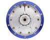Image 2 for Treal Hobby 2.6" Aluminum Beadlock Monster Truck Wheels (Silver/Blue) (2)