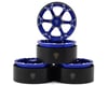Related: Treal Hobby Type 4P 1.9" 6-Spoke Beadlock Wheels (Blue) (4)